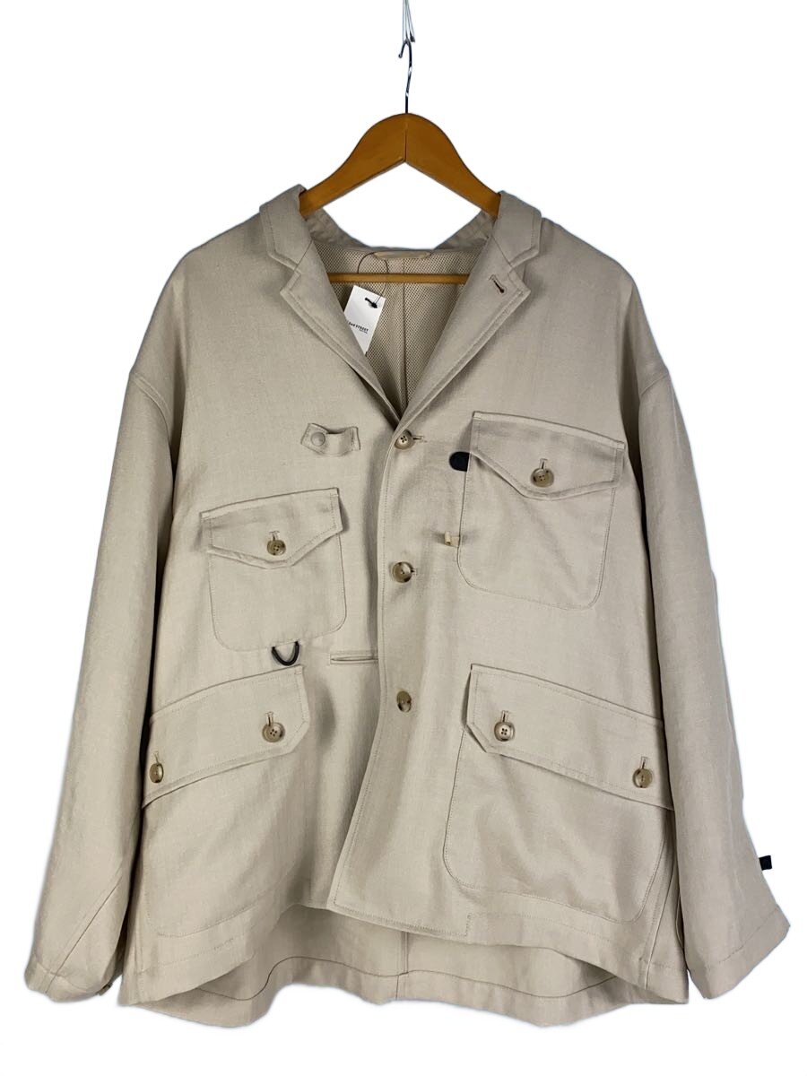 【中古】DAIWA PIER39◆23ss/TECH SAFARI JACKET/ジャケット/S/ポリエステル/BEG/無地/BJ-52023//【メンズウェア】｜2ｎｄ STREET 店