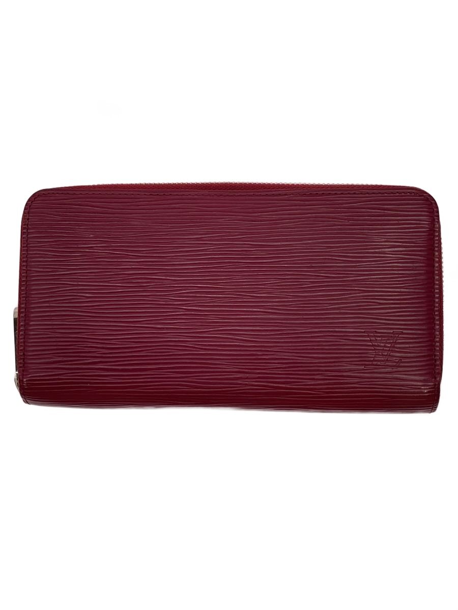 【中古】LOUIS VUITTON◆ジッピー・ウォレット_エピ/なめし革/RED/レディース/詰まらないな角スレ有//【服飾雑貨他】