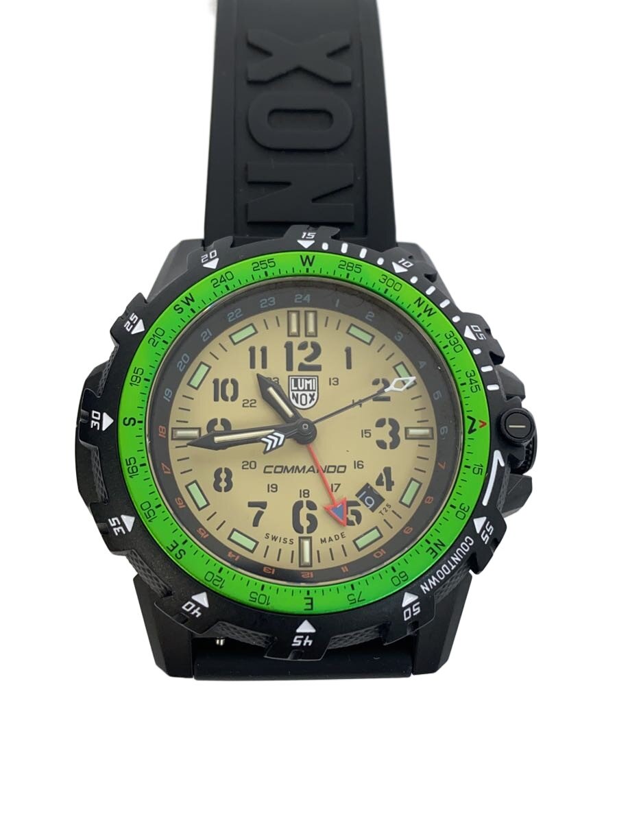 【中古】LUMINOX◆COMMAND RAIDER 3320 /アナログ/思われ人/ダイバーズ/ミリタリー/3320-1gbq//【服飾雑貨他】