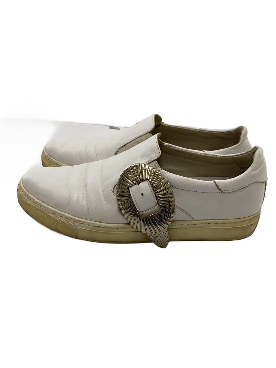 【中古】TOGA PULLA◆シューズ/37/WHT/なめし革【シューズ】