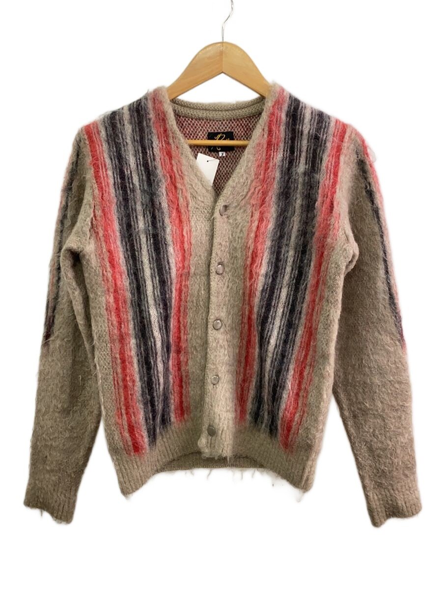 【中古】Needles◆ジレー(朦々たる)/2/モヘヤ/BEG/総柄/16AW/チマヨ/オルテガ【メンズウェア】