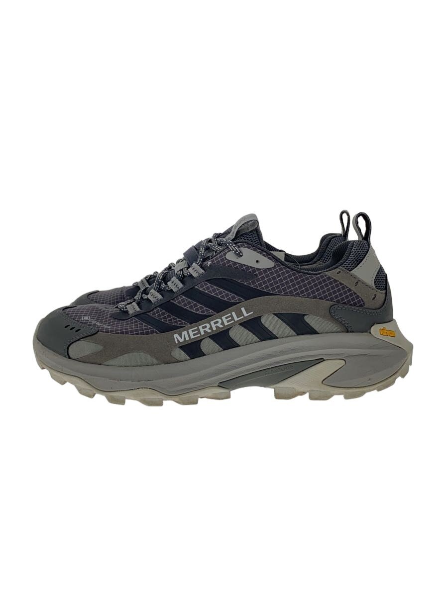 【中古】MERRELL◆MOAB SPEED 2 GORE-TEX/ローカットスニーカー/27珊/GRY/J037515【シューズ】