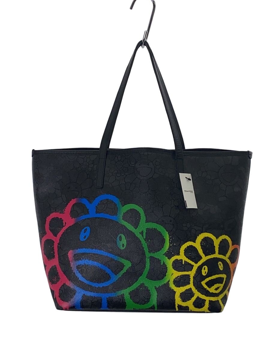 【中古】Gentil Bandit◆Roppongi Hills TAKAHASHI MURAKAMI project/トートバッグ/BLK/総柄【バッグ】｜2ｎｄ STREET 店