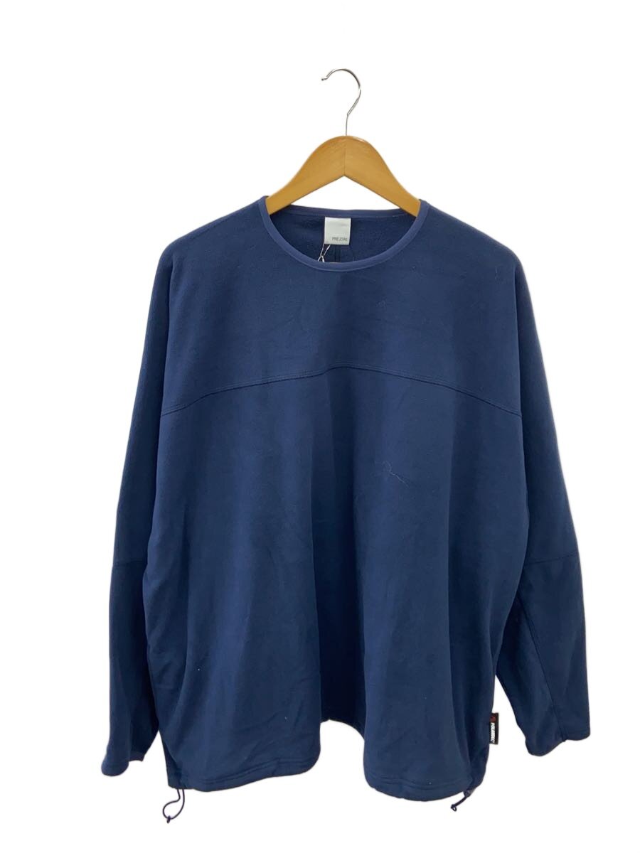 【中古】PRE_◆トップス/2/ポリエステル/NVY/無地/pre23-70005【メンズウェア】