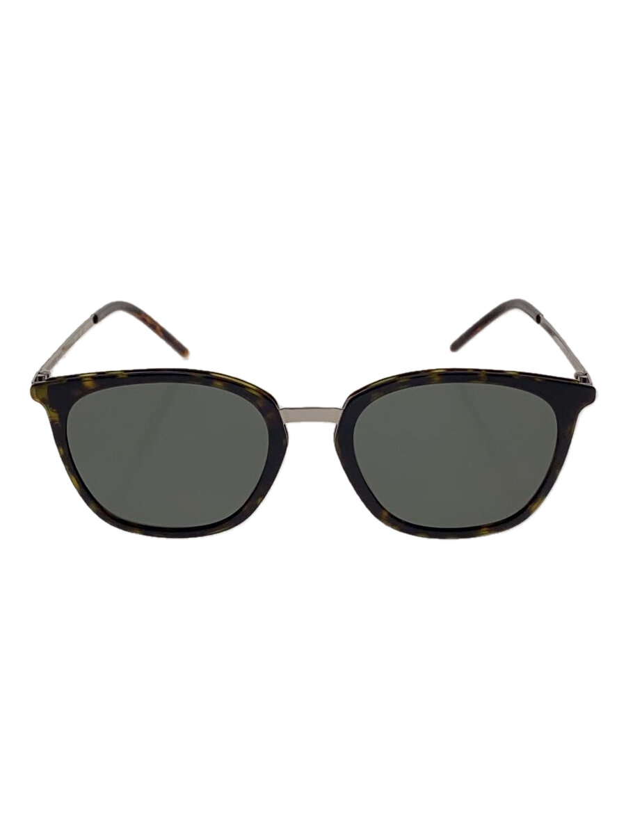 SAINT LAURENT CARRÉ PLASTIQUE MÉTAL NOIR GRIS HOMME SL375 SLIM 2 1DBE TRÈS BON JAP
