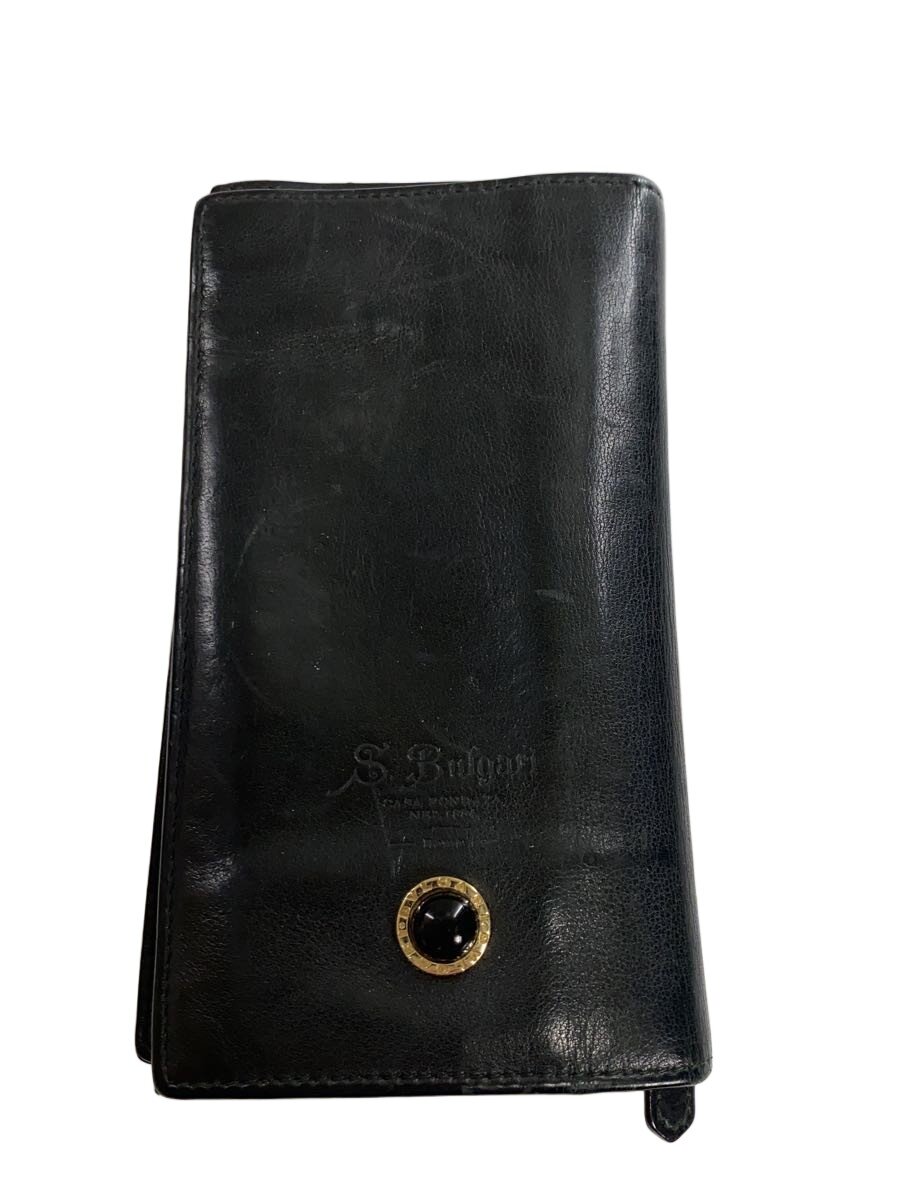 【中古】BVLGARI◆長財布/レザー/BLK/無地/メンズ/md・n11・34617【服飾雑貨他】｜2ｎｄ STREET 店