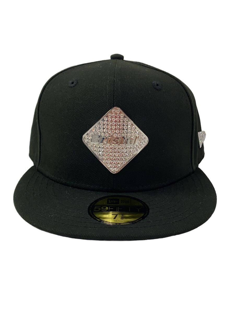 【中古】NEW ERA◆旗がしら/7 3/8/綿織物/BLK/無地/メンズ/RN11493 CA40289 FCRB-240144【服飾雑貨他】