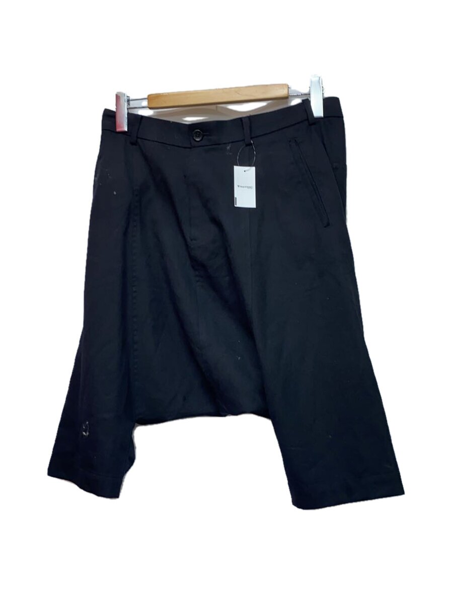 【中古】BLACK COMME des GARCONS◆サルエルパンツ/S/毛糸/BLK/1C-P209//【メンズウェア】