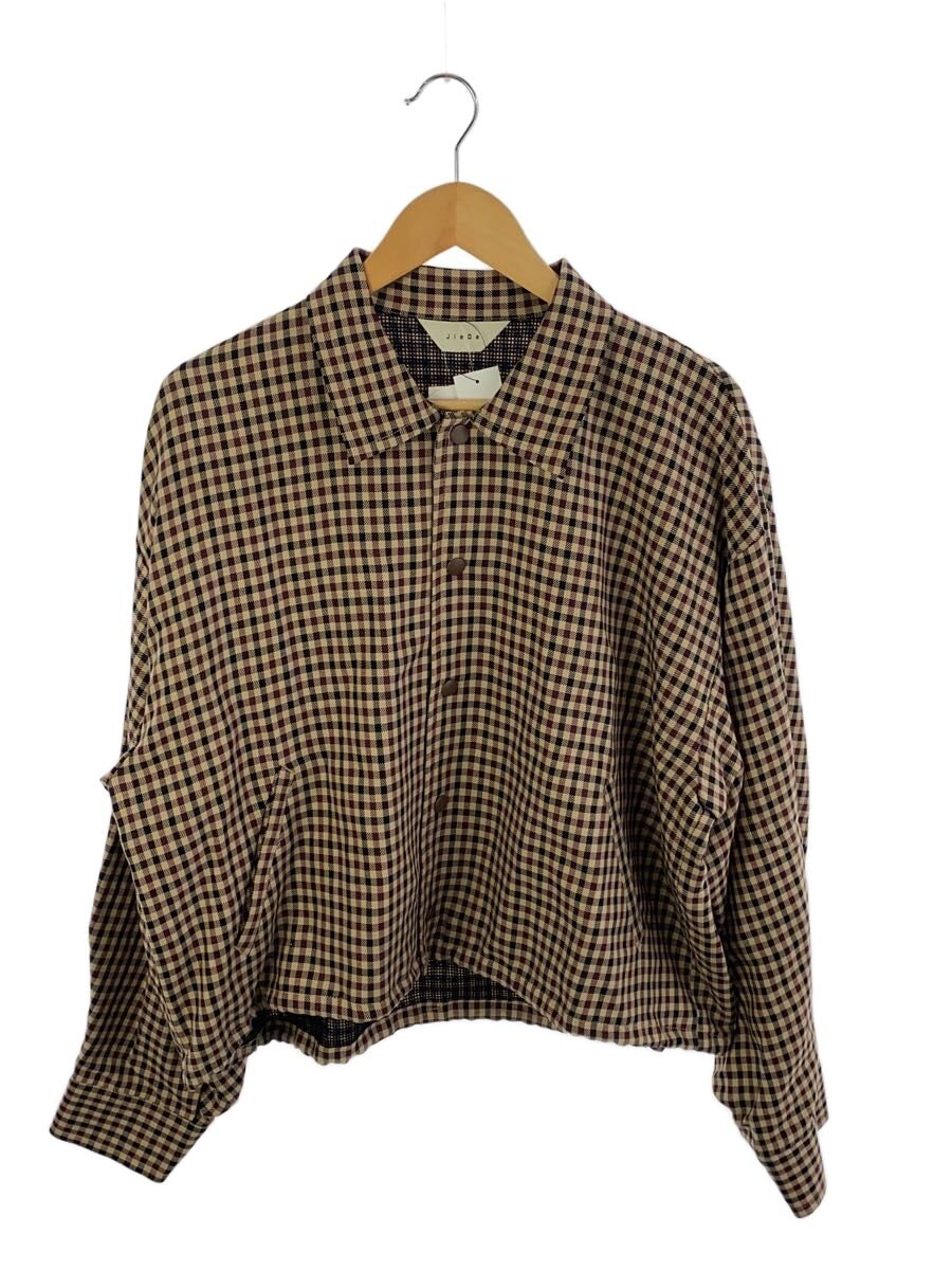 【中古】JieDa◆ジャケット/2/コットン/BRW/チェック/Jie-19S-JK07-B【メンズウェア】|2nd STREET 店