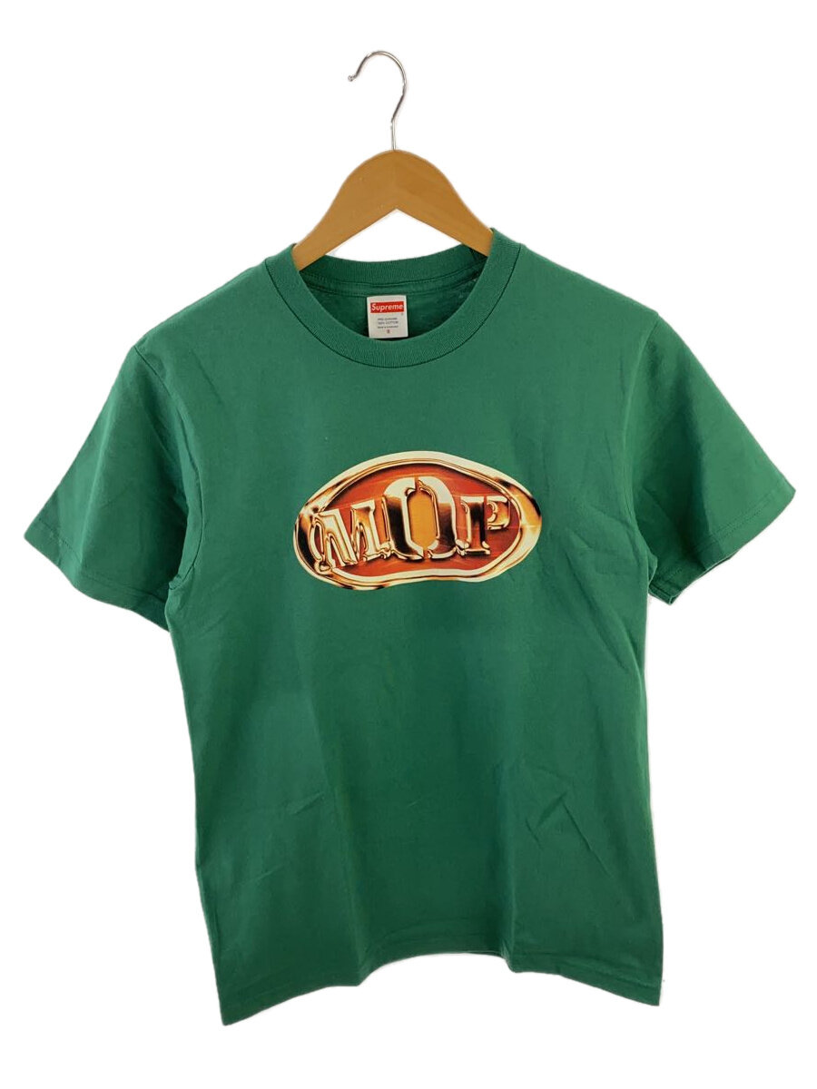 【中古】Supreme◆24AW/M.O.P. Tee/プルオーバー/S/綿織物/GRN//【メンズウェア】