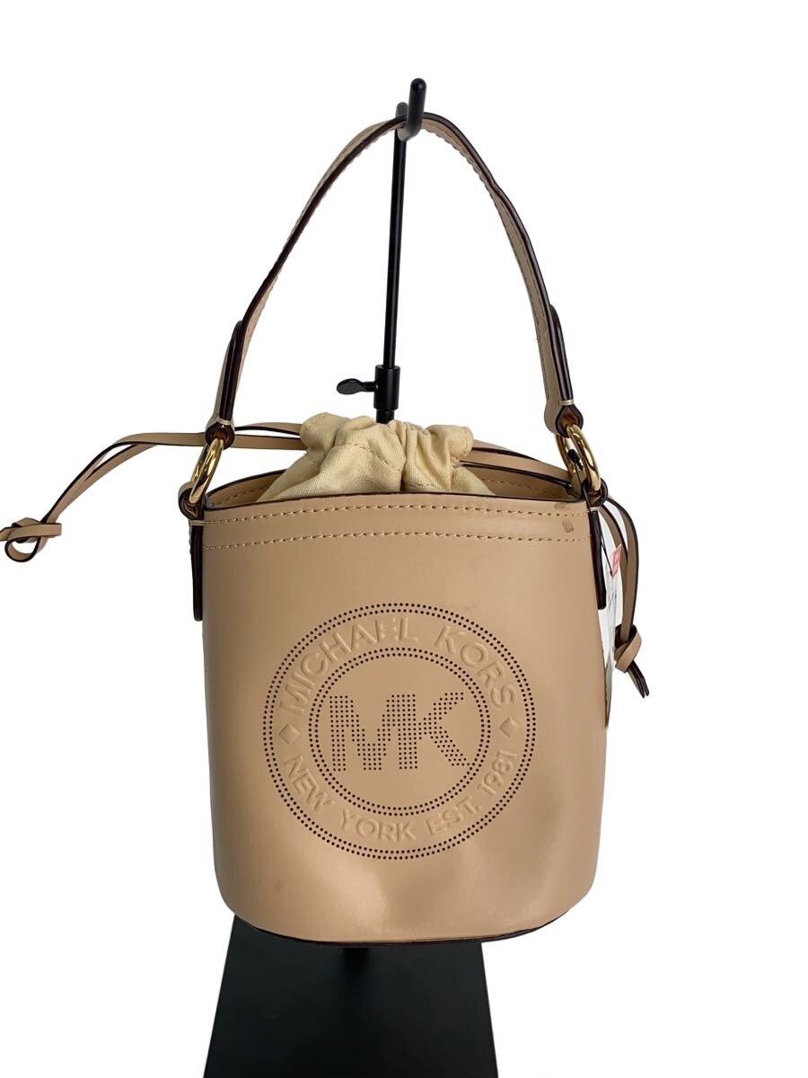 【中古】MICHAEL KORS◆ハンドバック/--/BEG//【御徒面子】