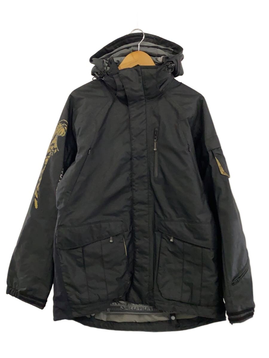 【中古】salomon◆ウェアー/--/BLK/JD2010//【運動競技】