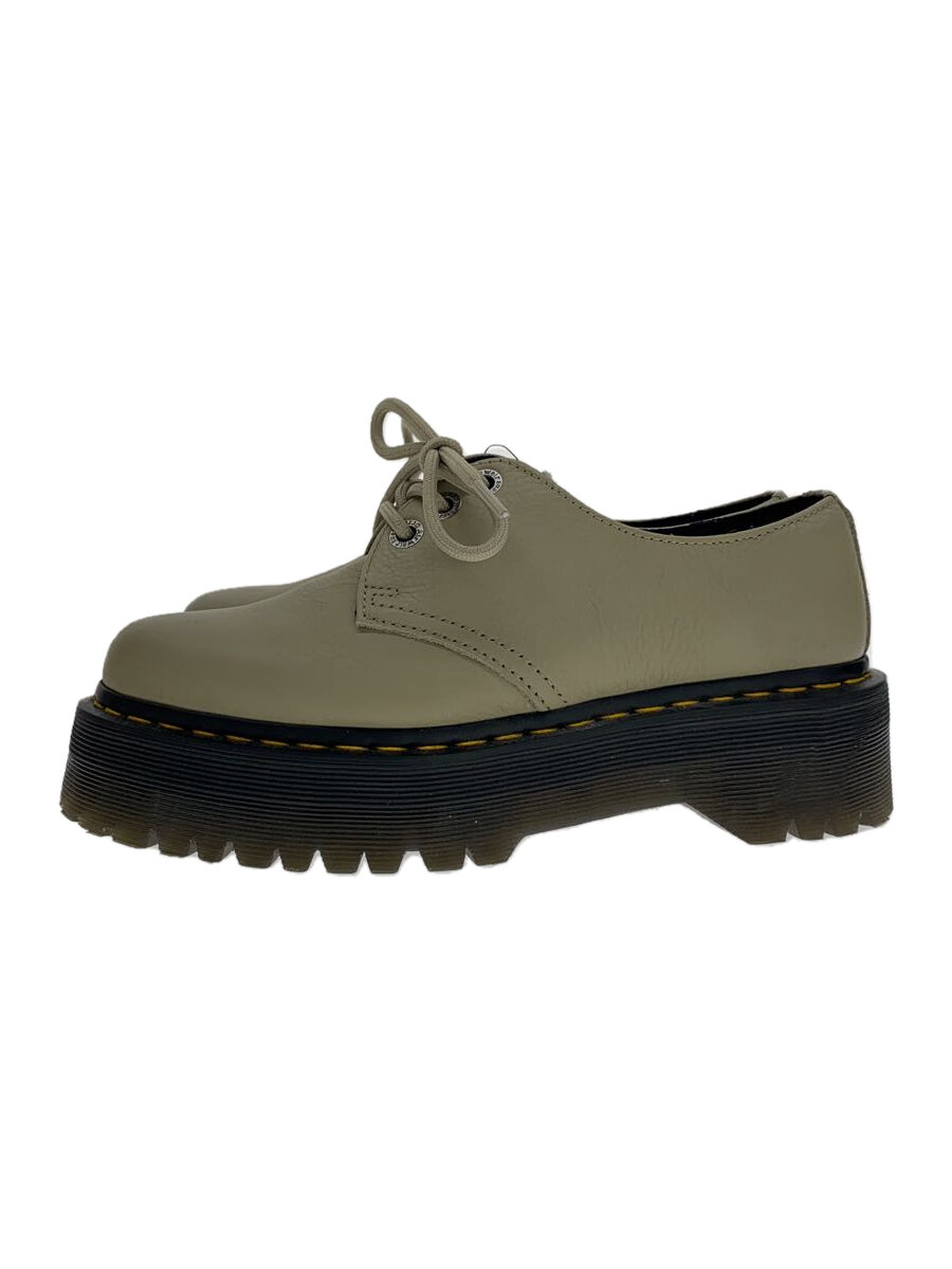 【中古】Dr.Martens◆QUAD/3広座敷シューズ/UK6/ベージュ/31167//【シューズ】