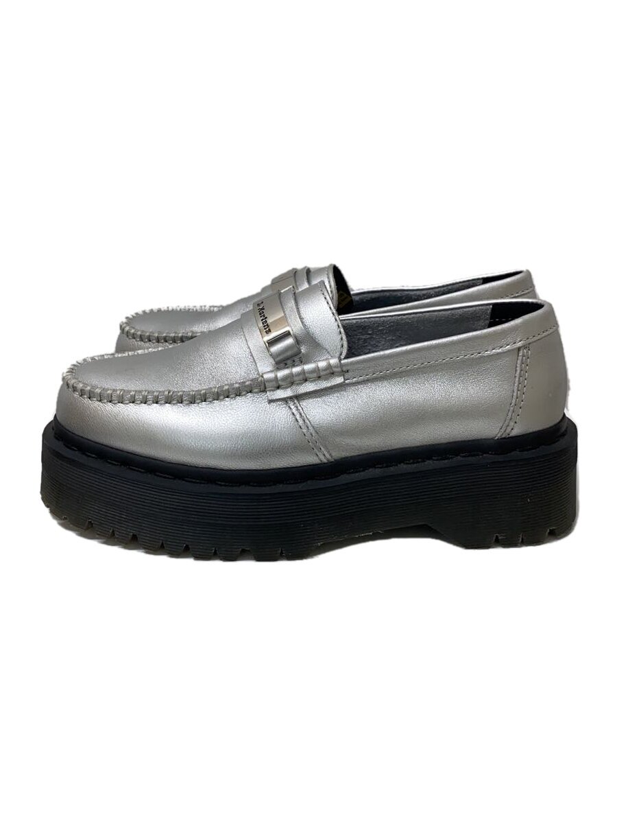 【中古】Dr.Martens◆置き目毛皮/UK5/SLV【シューズ】