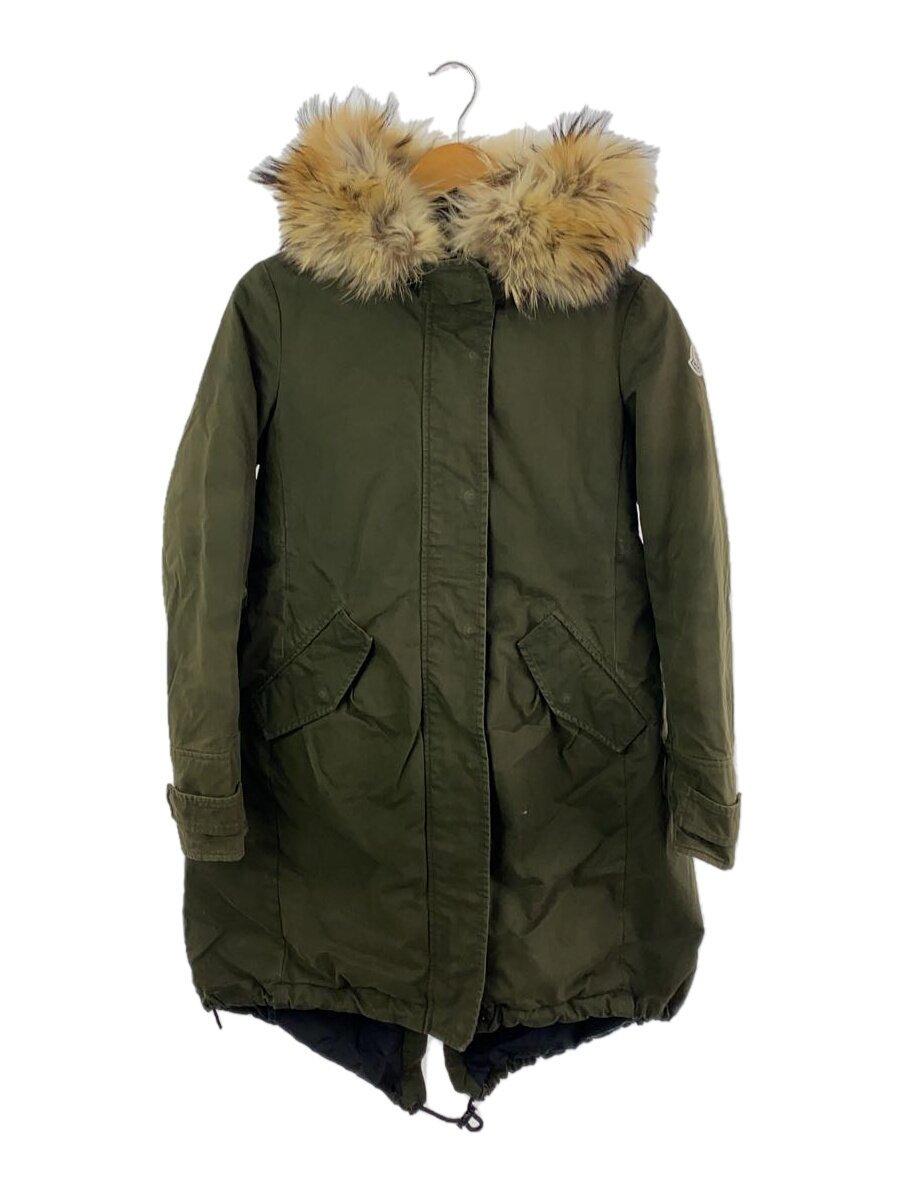 【中古】MONCLER◆EVANTHIA/モッズコート/1/コットン/カーキ/49833-25-57900【レディースウェア】｜2ｎｄ STREET 店