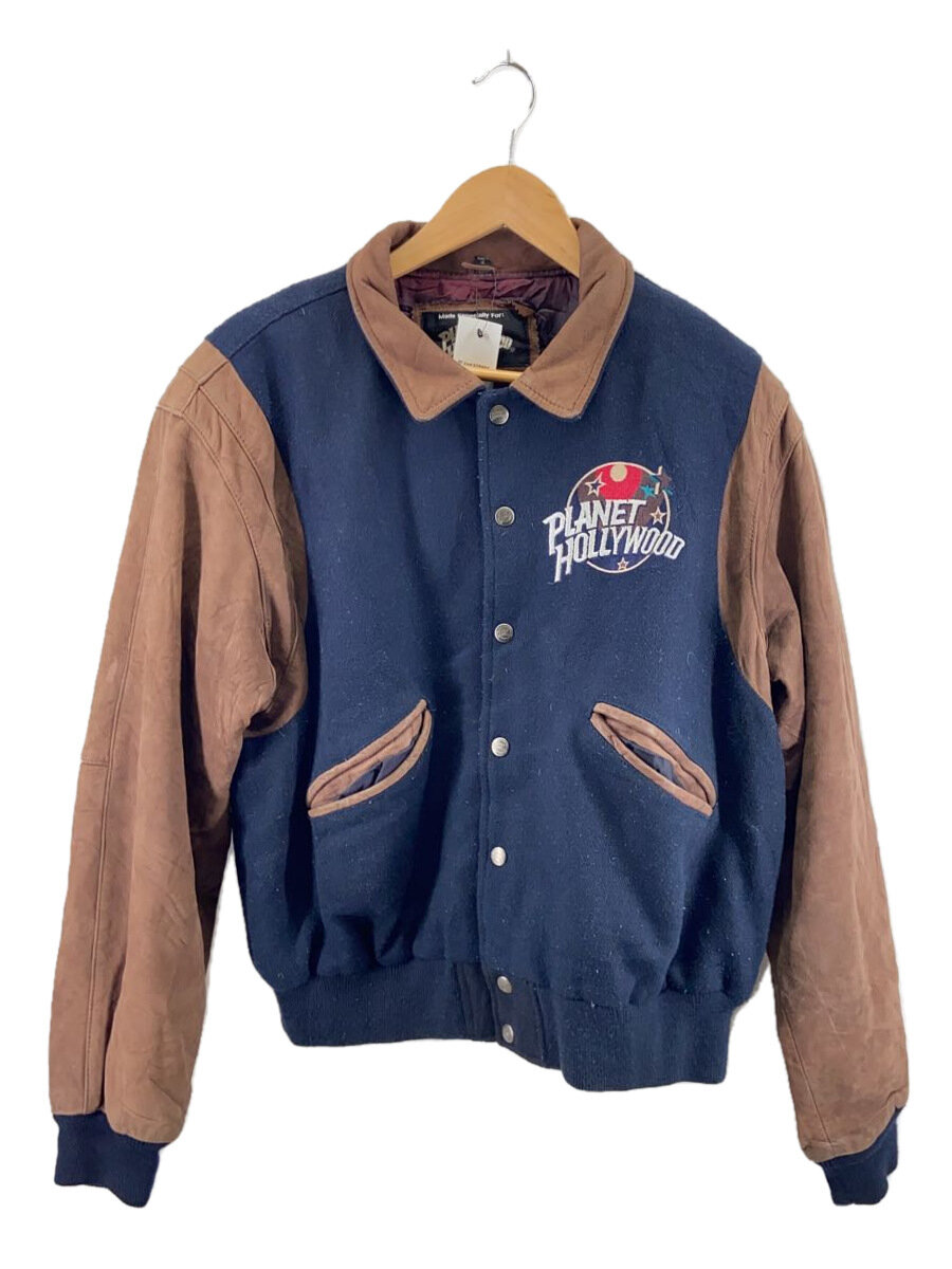 【中古】PLANET HOLLYWOOD◆スタジャン/M/ウール/NVY【メンズウェア】｜2ｎｄ STREET 店 9,570円