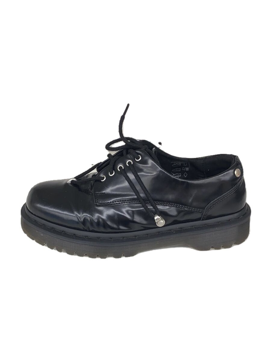【中古】Dr.Martens◆シューズ/UK8/BLK/なめし革【シューズ】