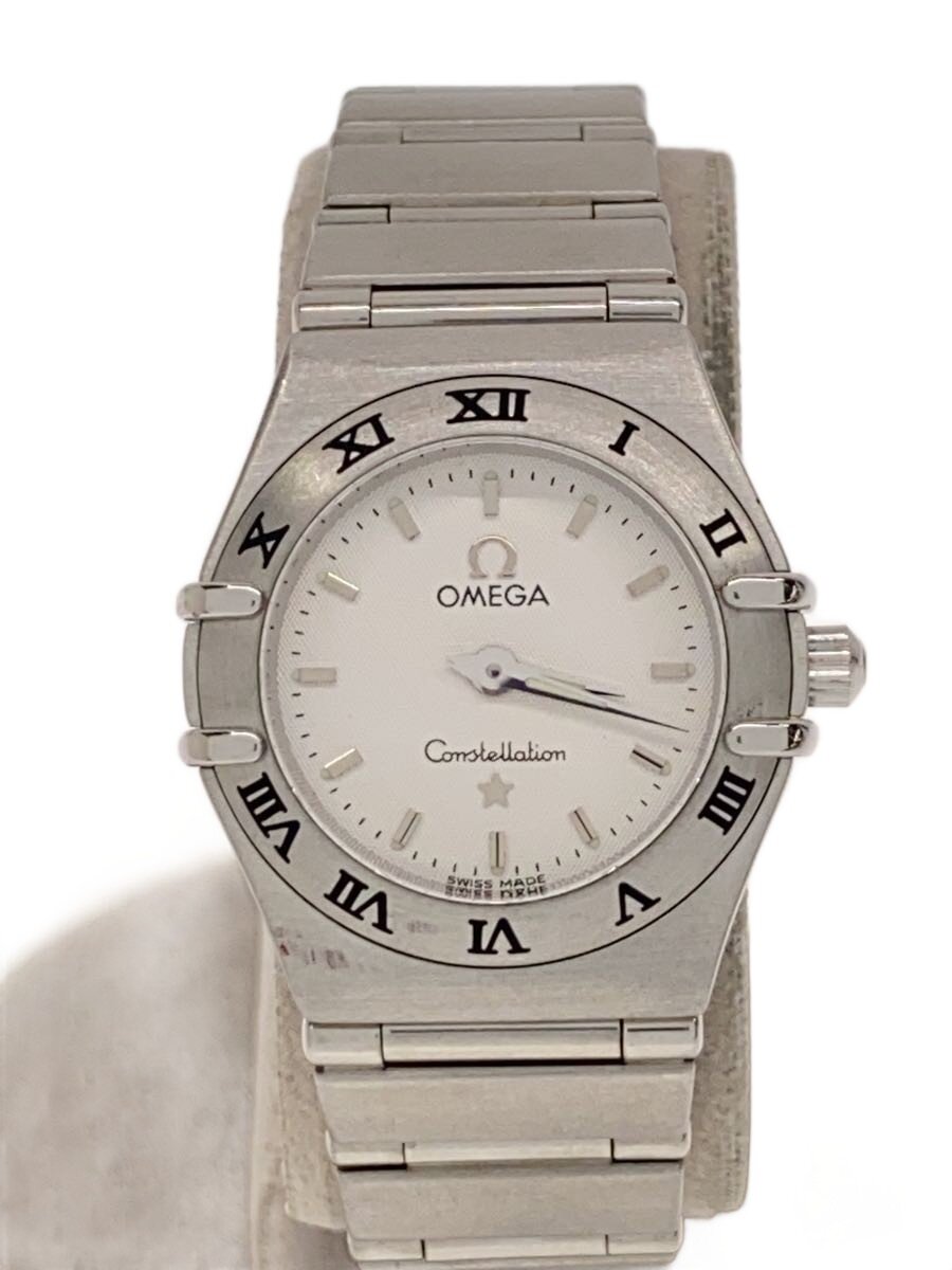 【中古】OMEGA◆コンステレーション_’95_QZ_SS_23粍/アナログ/ステンレス鋼/SLV/SLV//【服飾雑貨他】