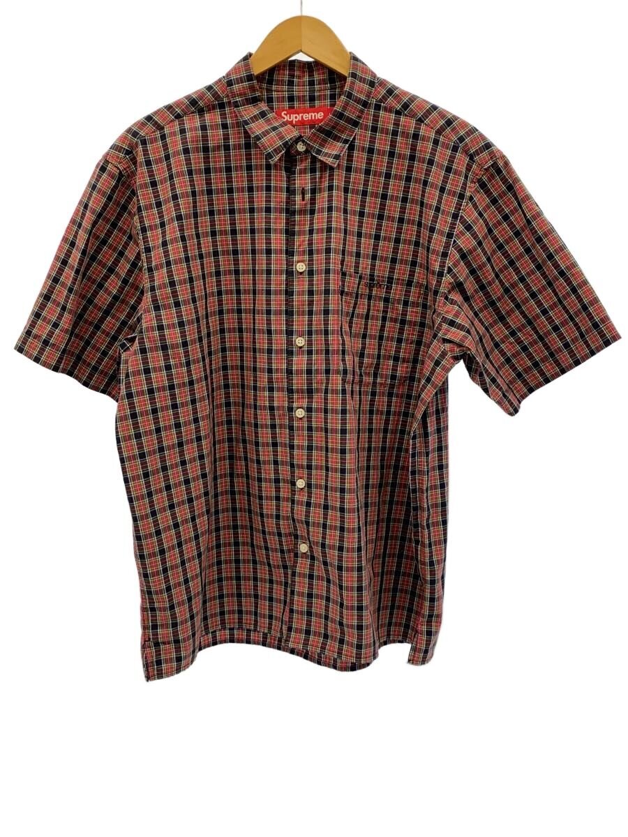 【中古】Supreme◆半袖シャツ/L/コットン/マルチカラー/チェック【メンズウェア】｜2ｎｄ STREET 店