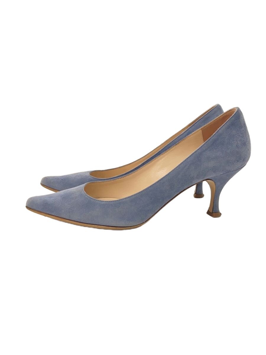 【中古】NEBULONI E.◆パンプス/36.5/BLU/23cm/スウェード/ネブローニ/水色【シューズ】｜2ｎｄ STREET 店