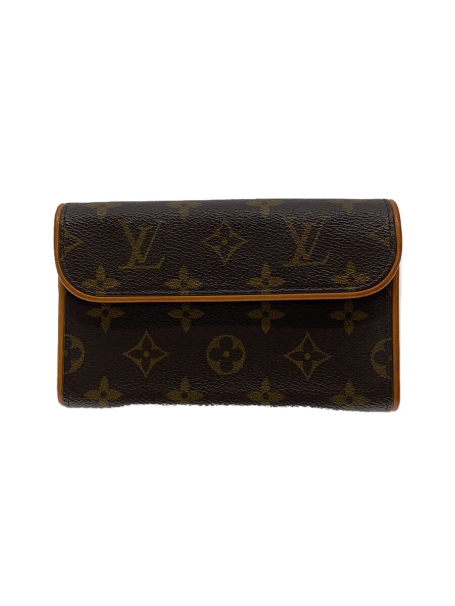 【中古】LOUIS VUITTON◆酉の方角御徒面子/ポシェット・フロランティーヌ_モノグラム/PVC/赤銅色/M51855/ルイヴィトン【御徒面子】