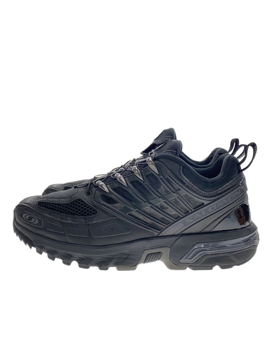 【中古】salomon◆ローカットスニーカー/27珊/BLK/471798【シューズ】
