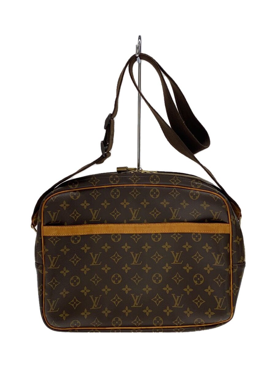【中古】LOUIS VUITTON◆特派員GM_モノグラム・帆布_BRW/PVC/BRW【御徒面子】