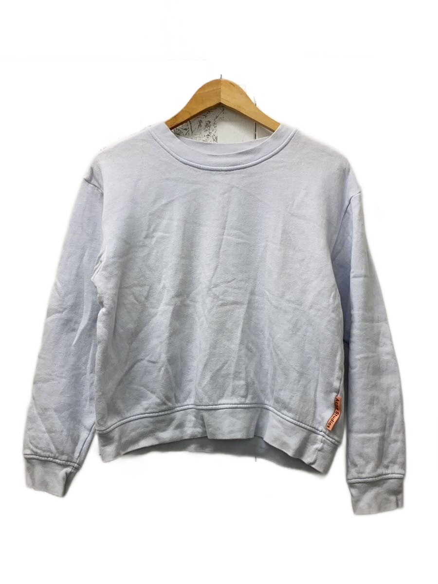 【中古】Acne Studios(Acne)◆裏起毛クールネックスウェット/XS/綿織物/BLU/FN-WN-SWEA000075/当て嵌める感有【レディースお召しもの】