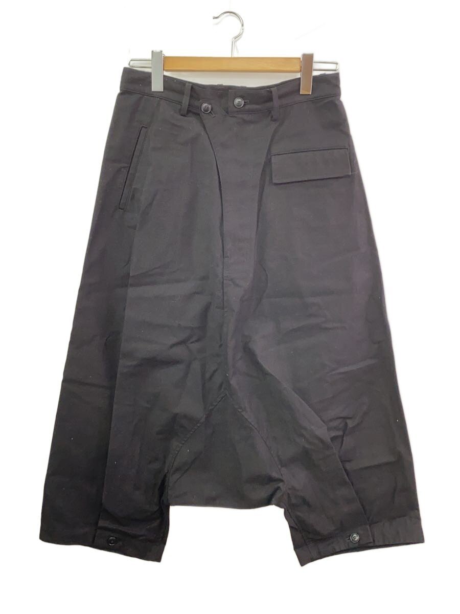 【中古】YOHJI YAMAMOTO◆サルエルパンツ/2/コットン/BLK/無地/FV-P55-006【メンズウェア】|2nd STREET 店