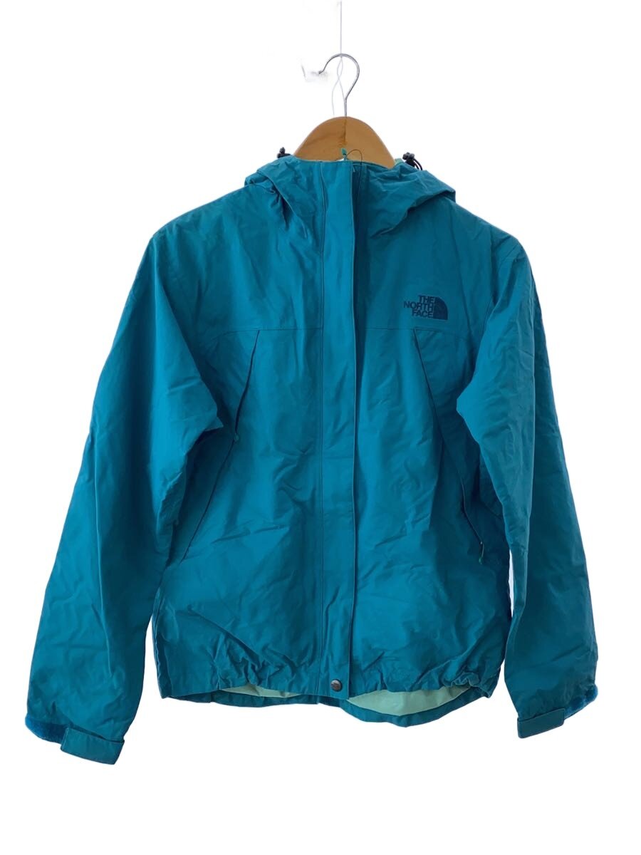 【中古】THE NORTH FACE◆SCOOP JACKET_スコップ上衣/L/ナイロン/GRN【レディース御召しもの】