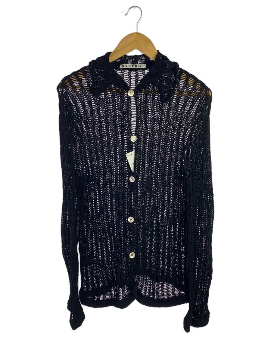 【中古】NVRFRGT◆23ss/cottton open knit cardigan【メンズウェア】