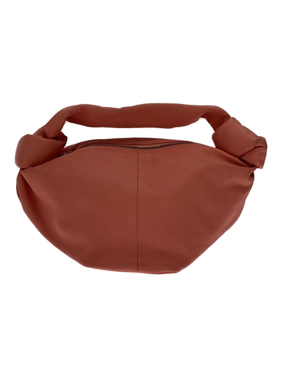 【中古】BOTTEGA VENETA◆ハンドル汚れ有/ダブルノットハンドバッグ/レザー/PNK/無地//【バッグ】｜2ｎｄ STREET 店