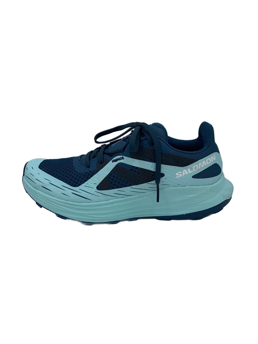 【中古】salomon◆ローカットスニーカー/23.5珊/BLU/474742【シューズ】