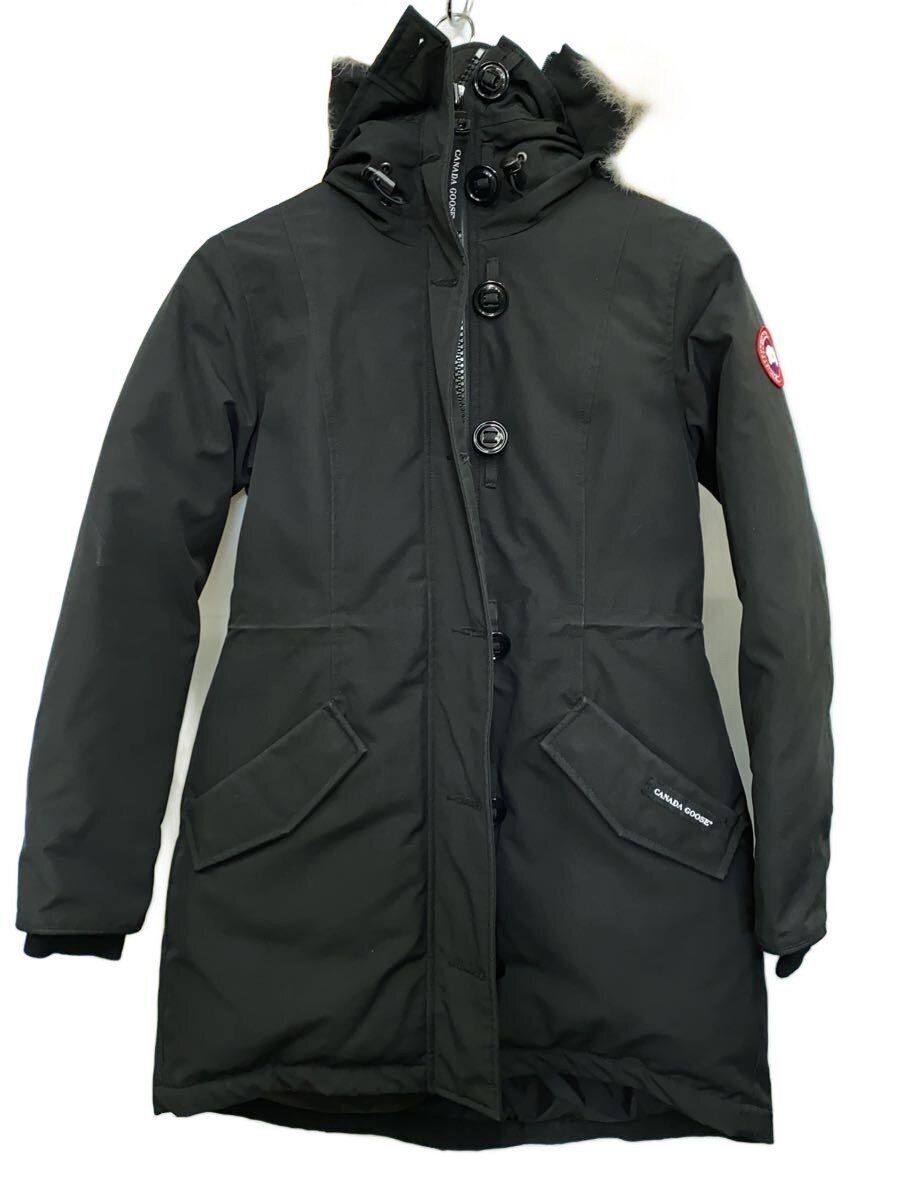 【中古】CANADA GOOSE◆Rossclair Parka/ダウンジャケット/S/ポリエステル/BLK/2580LA【メンズウェア】｜2ｎｄ STREET 店