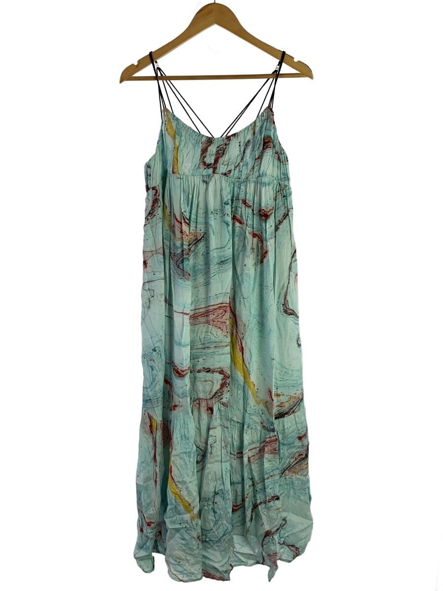 【中古】AMERI◆25ss/MEDI INDIAN POOL MARBLE DRESS/S/BLU/0225105610550/? NULL ?//【レディースウェア】｜2ｎｄ STREET 店