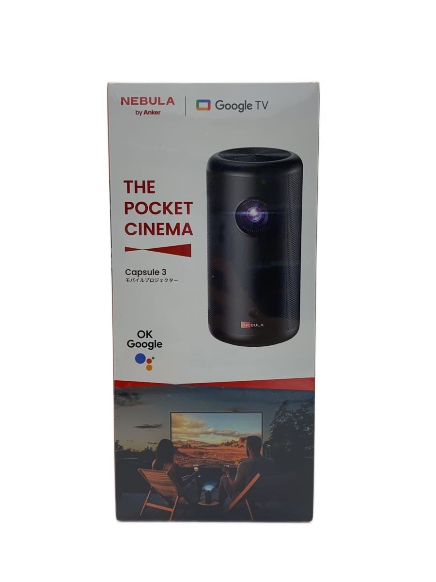 【中古】ANKER◆映写機 Nebula Capsule 3 D2425N11//【家電・視覚的・オーディオ】
