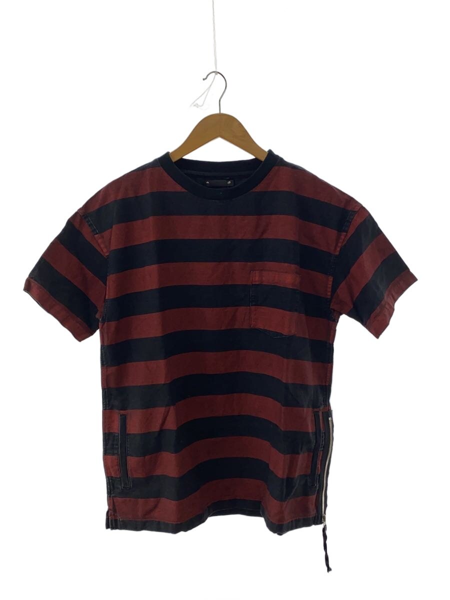 【中古】MINEDENIM◆プルオーバー/2/綿織物/RED/間借り人//【メンズウェア】