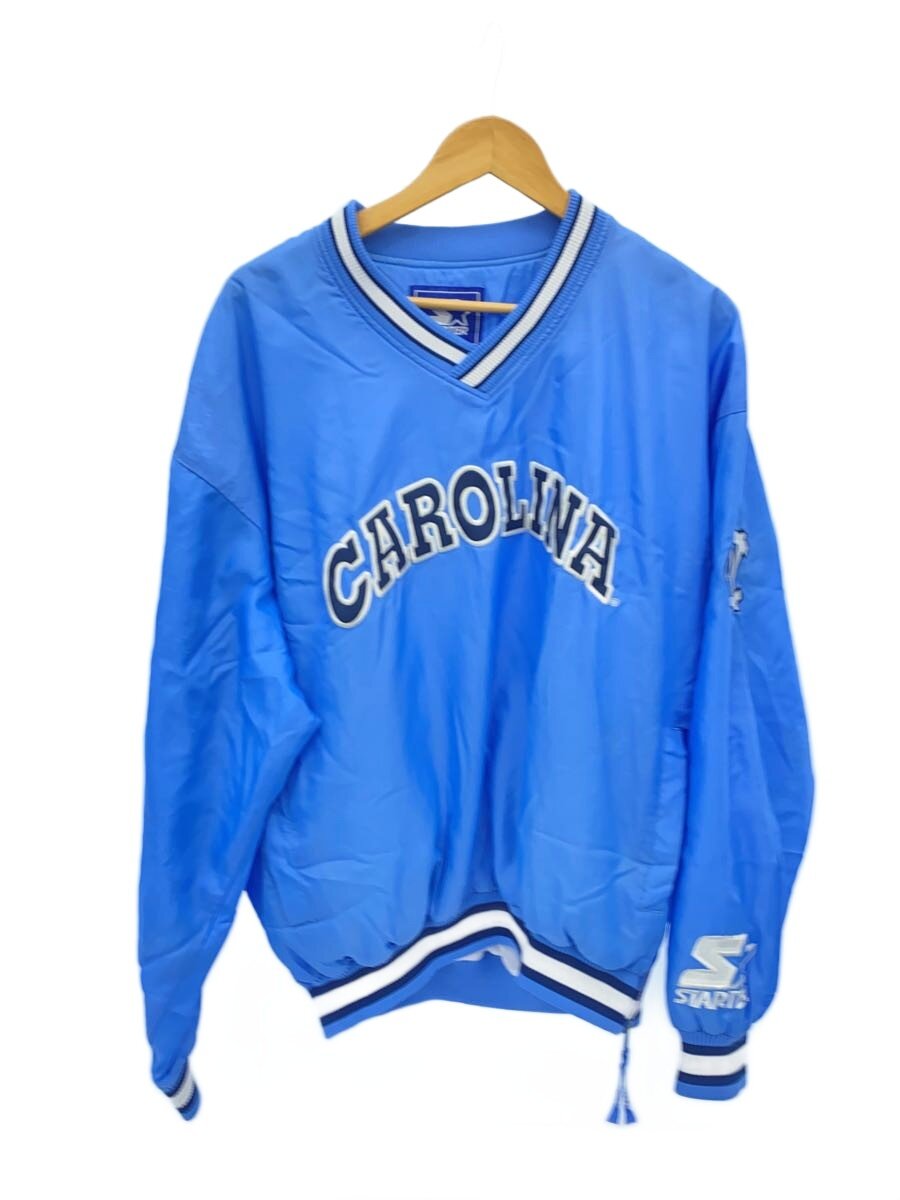 【中古】STARTER◆トップス/L/ポリエステル/BLU/90s/CAROLINA【メンズウェア】