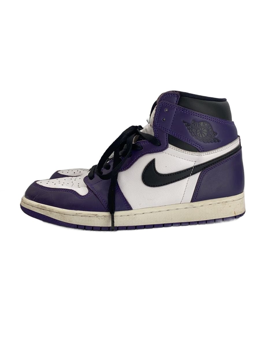 【中古】NIKE◆AIR JORDAN 1 RETRO HIGH OG/28糎/PUP【シューズ】