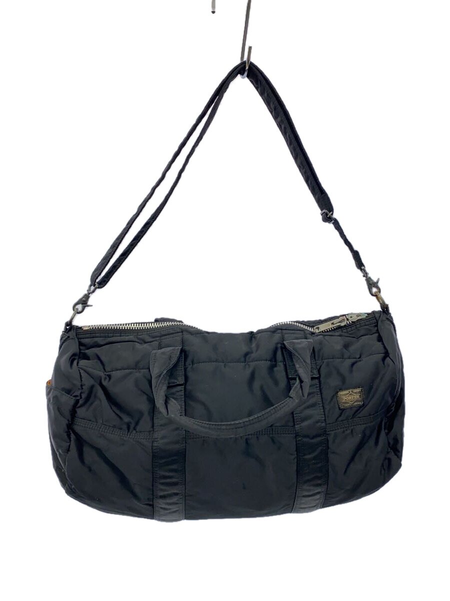 【中古】PORTER◆ボストンバッグ/BLK【御徒面子】