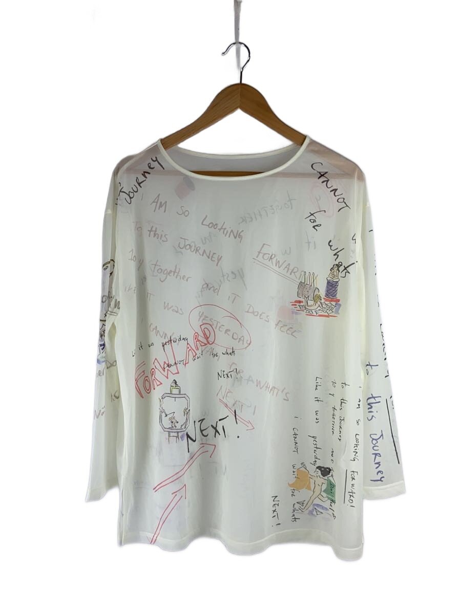 【中古】AMERI◆25SS/Gabrielle×Ameri 10TH HISTORY SHEERTOP/FREE/IVO【レディース御召しもの】