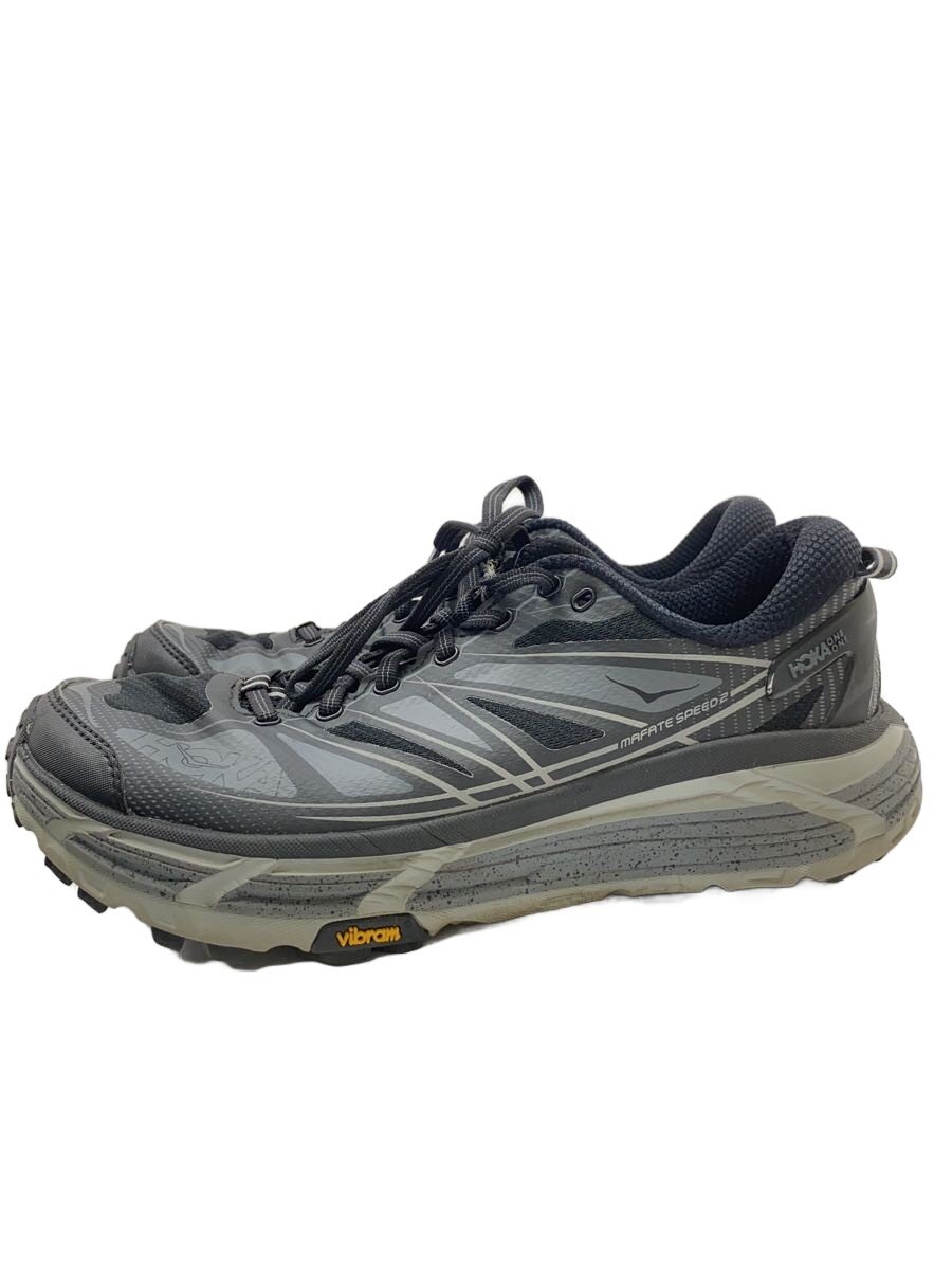 【中古】HOKA(HOKA ONE ONE)◆ローカットスニーカー/27珊/GRY/F27225A【シューズ】