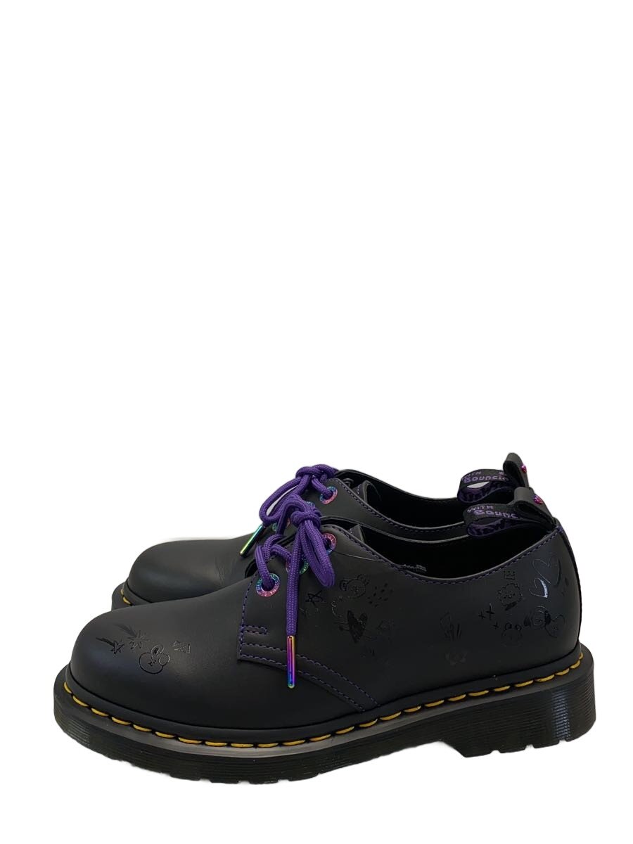 【中古】Dr.Martens◆×BT21/置き目毛皮/UK5/黒いこと/なめし革【シューズ】