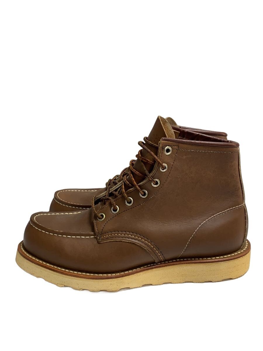 【中古】RED WING◆K/レースアップブーツ・モックトゥ/US7.5/BRW//【シューズ】｜2ｎｄ STREET 店 29,029円