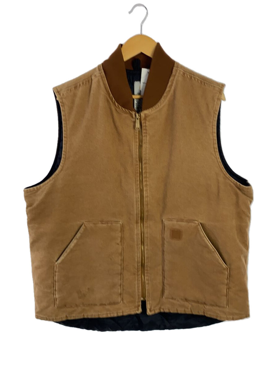 【中古】Carhartt◆家鴨地/より良い/XL-Tall/綿織物/ベージュ/V02//【メンズウェア】