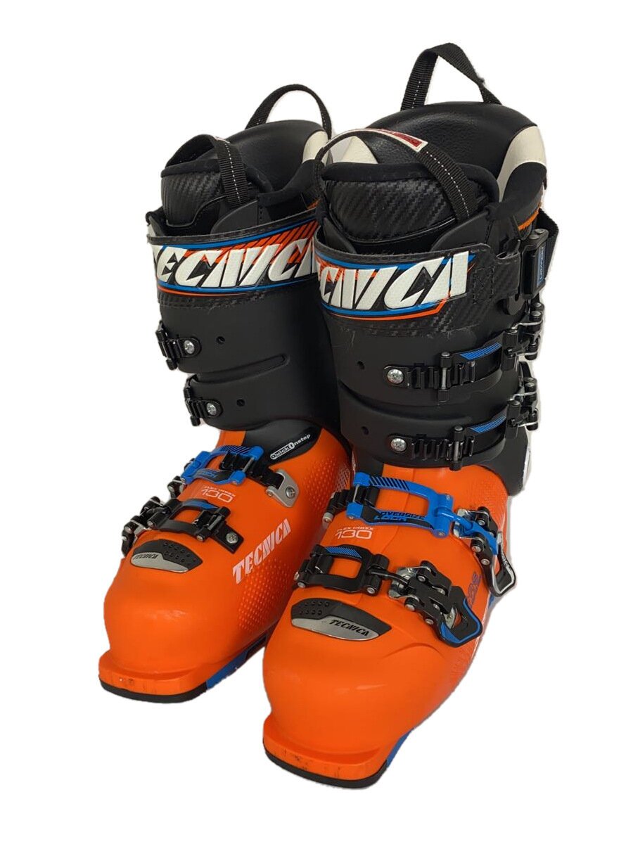 【中古】TECNICA◆MACH1 MV/スキーブーツ/25.5cm/オレンジ/アダルト【スポーツ】