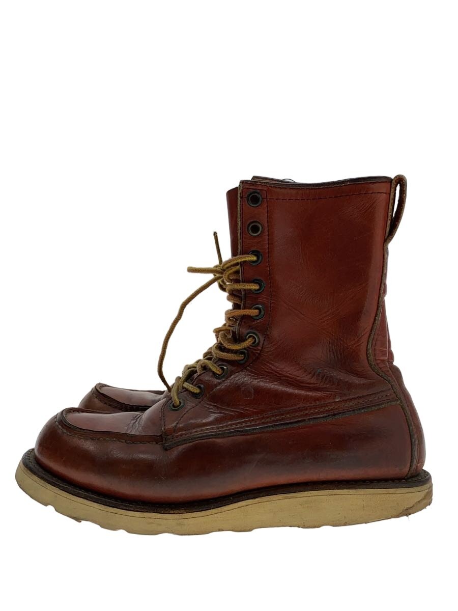 【中古】RED WING◆レースアップブーツ/US7/赤銅色//【シューズ】