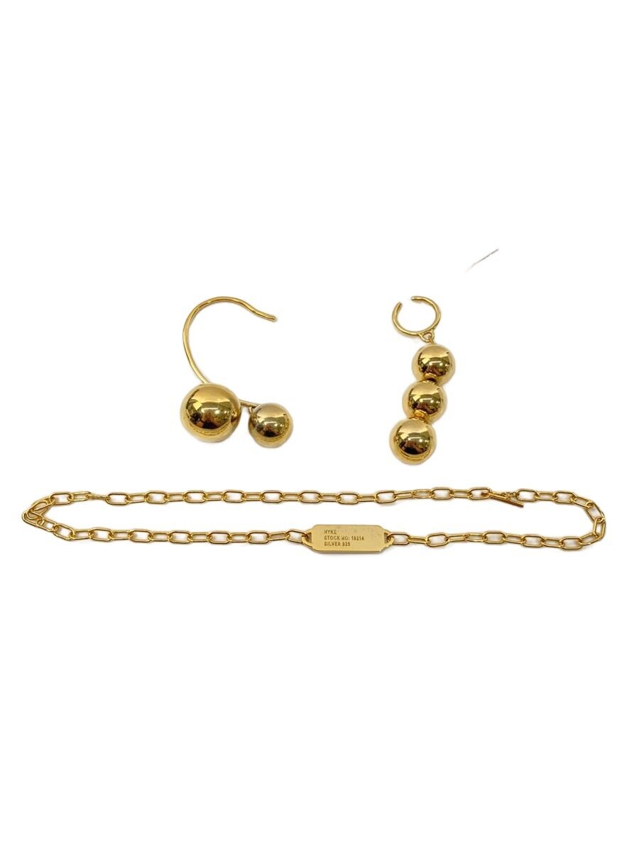 【中古】HYKE◆イヤリング/--/GLD/レディース//【服飾雑貨他】|2nd STREET 店