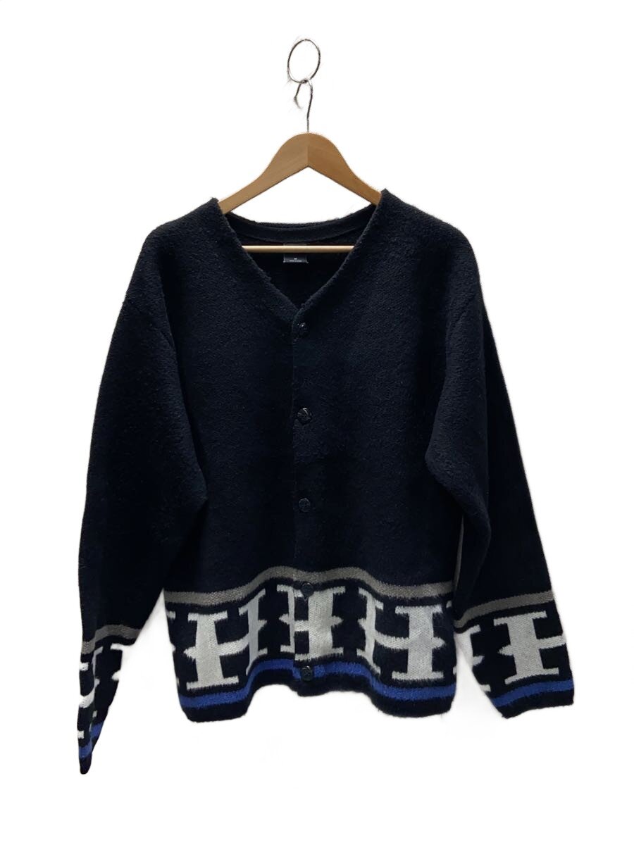 【中古】HUF◆ジレー(朦々たる)/M/アクリル繊維/BLK【メンズウェア】
