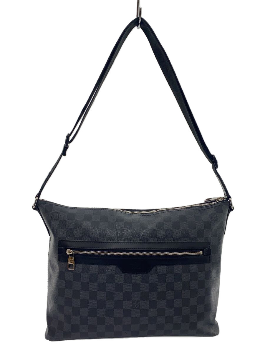 【中古】LOUIS VUITTON◆ルイヴィトン/ミックMM_ダミエ・グラフィット/ショルダーバッグ/PVC/黒いこと/N41106//【御徒面子】